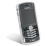 EFORCITY Premium Clip-On Crystal Case for Blackberry Pearl 8100, Clear