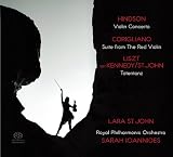 Hindson: Violin Concerto; Corigliano: Suite from the RedViolin; Liszt: Totentanz