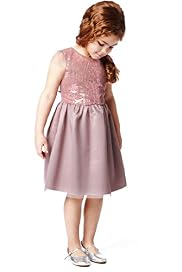 Autograph Sequin Bodice Dress