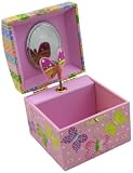 Trousselier Trunk Butterfly Musical Jewellery Box