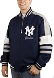 New York Yankees Wool and Leather -Reversible- Varsity Jacket
