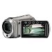 JVC GZ-HM 330 SEU Full-HD SD-Card-Camcorder (SD/SDHC-Kartenslots, 30-fach optischer Zoom, 6,9 cm Display, 8GB interner Speicher, USB 2.0) silber