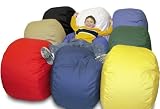 Premium Poco Bean Bag Beanbag Chair for Kids – Navy in Hemp