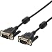 ELECOM プロジェクタ用ケーブル D-sub15ピン(ミニ) 極細 ネジ有 10m ブラック CAC-PL10BK