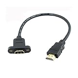 Caxico 30 cm 高速男性女性 HDMI ポート セーバー - ブラック