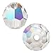 Swarovski Crystal Round 5000 6mm CRYSTAL AB Beads (10) 544001