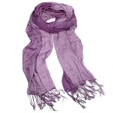 Oramics Edles Damentuch Tuch Damen Luxus Damenschal Model 2010 in lila