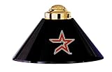 Houston Astros Billiard Lamp - Three Shade Metal Swags