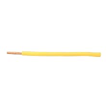 Coleman Cable 18-100-14 Primary Wire, 18-Gauge 100-Feet Bulk Spool, Yellow