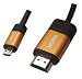 HD Zone's Hdmi to Micro Hdmi Cable, High Speed with Ethernet, 6.4 Ft , for HTC EVO 4g,blackberry Play Book Etc..