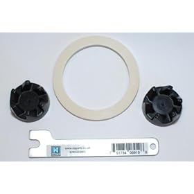 2 x KitchenAid 9704230 blender coupler + 1 x spanner + eu gasket