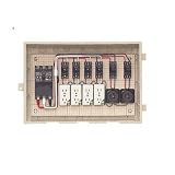 未来工業 屋外電力用仮設ボックス （漏電しゃ断器･分岐ブレーカ･コンセント内蔵） （15-42HC4）
