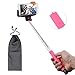 InnoGear® Selfie Stick with Bluetooth Remote Button Shutter Extendable Self Portraits Pole Handheld Monopod for Samsung Galaxy Note 3 2 S5 S4 S3 iPhone 6 6 Plus 5 5S 5C 4 4S (Pink)