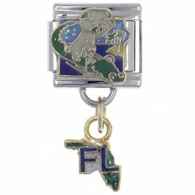 In Florida Italian Charms Bracelet Link