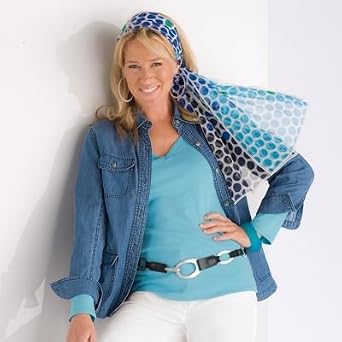 TravelSmith Womens DoubleDuty Denim Shirt