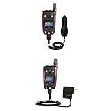 Essential Kit for the Motorola i880 - includes Car and Wall Charger with Rapid Charge Technology - Gomadic Brand w/ TipExchange Technology