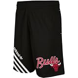 Chicago Bulls Black NBA Adidas Originals 90's Script Mesh Shorts (XXL)