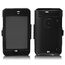 BoxWave iPod touch 3G AluArmor Jacket - Rugged, Heavy Duty Anodized Aluminum Metal Case for Slim and Durable Protection - iPod touch 3G Cases and Covers (Black)