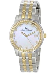 Lucien Piccard Womens LP-12545-SG-22MOP Taney Analog Display Quartz Two Tone Watch
