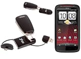 from UltimateAddons USB Sync and Charge Data Keyring Cable for HTC Sensation XE
