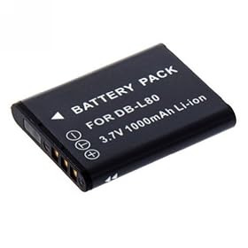 Floureon Replacement Digital Camera Battery For Pentax D-Li88 Sanyo Db-L80