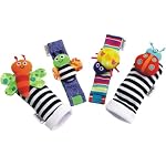 Lamaze Gardenbug Wrist Rattle & Footfinder Set