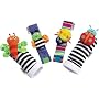 Lamaze Gardenbug Wrist Rattle and Footfinder Set