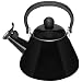 Le Creuset Kone Kettle with Whistle, Black, 1.6 L