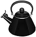 Le Creuset Kone Kettle with Whistle, Black, 1.6 L