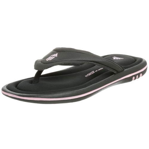 adidas Women's Ayuna 2 Sandal,Black/Pink/Black,9 M