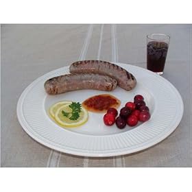 Venison Sausage with Cranberries and Wine 4 Links 1 Lb by Fabrique D�lices
