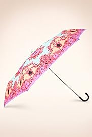 Ornate Baroque Crook Handle Umbrella