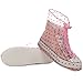 Polka Dot L Reusable Waterproof Guard Slip-resistant Women Girls Shoes Cover