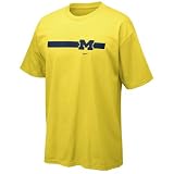 Nike Michigan Wolverines Gold Football Fan T-shirt