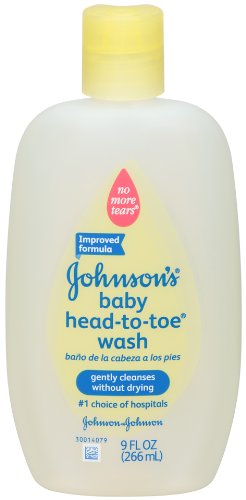 Johnson's Baby Head-to-Toe Wash, 9 Ounce (Pack of 3)