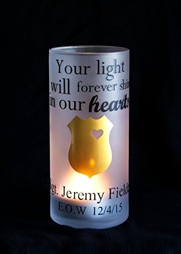 Fallen Officer Candle Holder
