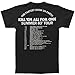 Metallica Kill 'Em All Summer '83 Tour Black Adult T-shirt