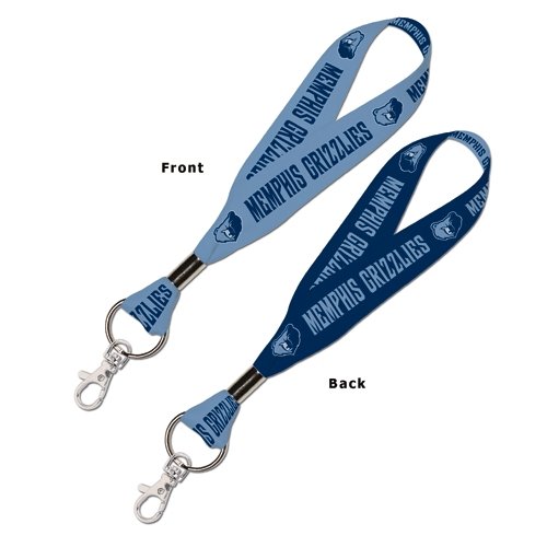 Memphis Grizzlies Official 8" NBA Lanyard Keychain