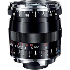 Zeiss Ikon 21mm f/2.8 T* ZM Biogon Lens, for Zeiss Ikon & Leica M Mount Rangefinder Cameras, Black