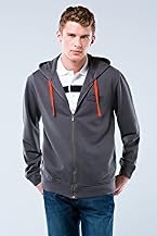 Long Sleeve Cotton Fleece Sweatshirt With Oversized Croc