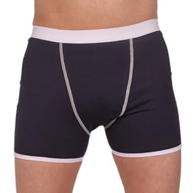 American Apparel 4443 Baby Rib Boxer Brief