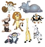 Madagascar Escape 2 Africa Mini Figures - Set of Vending Machine Toys