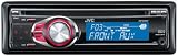 JVC KD-R303 CD/MP3/WMA Car Stereo with Front Aux Input -Red Illumination