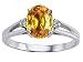 1.41 cts Genuine Citrine Ring - 14kt White or Yellow Gold LIFETIME WARRANTEE