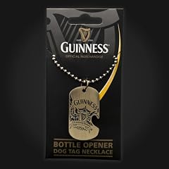 Guinness Wings Dog Tag Brass