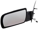 Mirror Driver Side LH Chevrolet Astro GMC, Safari 2000-2005, Power, Heated, Non-Heated, Manual Folding, Corner Mount