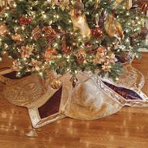 Frontgate Portia Christmas Skirt/Christmas Home Decor