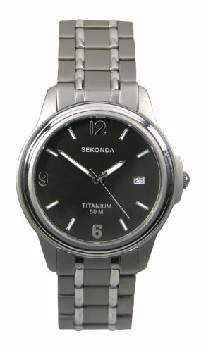 Sekonda Model 3876.27 Gents Titanium Analogue Bracelet Watch