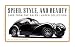 ポスター ファーマン（ラルフローレン） Speed Style and Beauty（ラルフローレン　コレクション） 額装済 ウッドベーシックフレーム（木地）