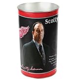Detroit Red Wings Official Logo Wastebasket